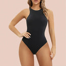 VYCircnK-Combinaison de fibrdrums pour femme, haut moulant précieux, col rond, vêtements de batterie, string, licou, combinaisons amincissantes, justaucorps shaper