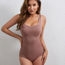 Body adelgazante, ropa interior moldeadora de cuerpo, corsé posparto, bragas de Control de barriga, correas anchas, elevador de glúteos