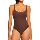 VYCircnK-Combinaison de batterie string pour femme, col carré, vêtements de fibrdrums, haut précieux, catsuits amincissants, justaucorps shaper, t-shirt moulant