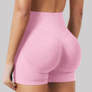 Shorts de Yoga de Cintura Alta para Mujer - Moda y Comodidad