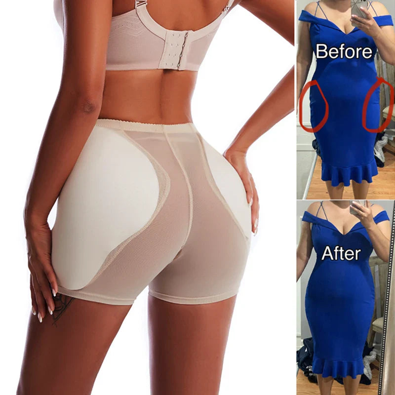 CXZD levantador de glúteos para mujer, bragas moldeadoras de cadera, moldeadores de cuerpo, almohadilla de cadera, ropa interior Sexy, pantalones cortos, ropa moldeadora para mujer, bragas push-up