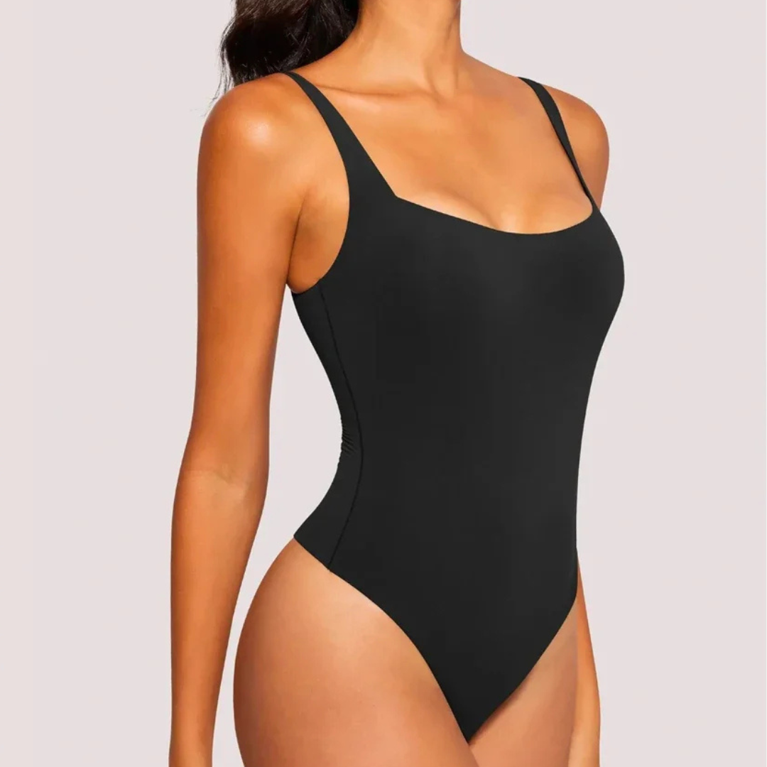 Body Moldeador con Cuello Cuadrado para Mujer