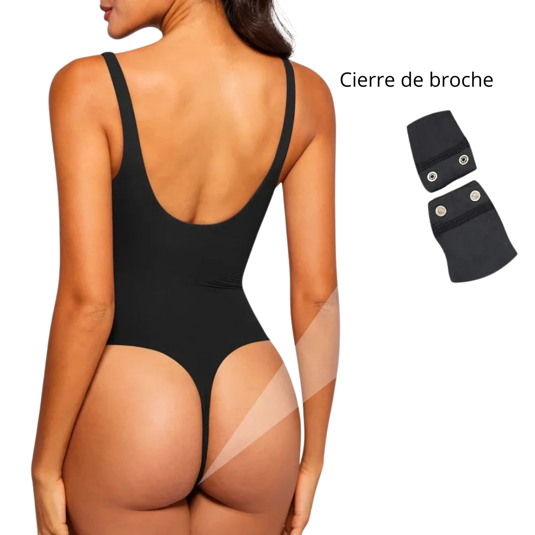 Body Moldeador con Cuello Cuadrado para Mujer