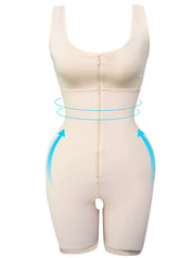 Corsé adelgazante de encaje con cremallera para mujer, ropa interior moldeadora de cintura, corsé de Control, levantador de glúteos, Correa moldeadora de cuerpo, Body de talla grande S-6xl