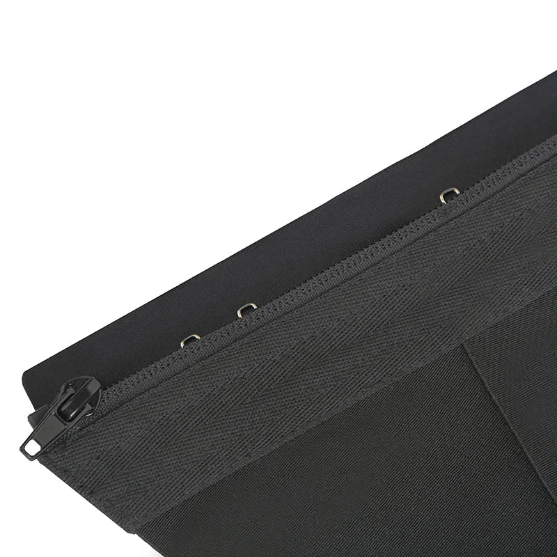 Entrenador de cintura de látex con cremallera, moldeador de cuerpo, ropa moldeadora adelgazante de barriga, corsé de entrenamiento de cintura envolvente para mujer, cintura más delgada