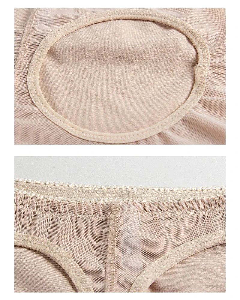 CXZD-bragas moldeadoras con Control de barriga para mujer, calzoncillos potenciadores de cadera, levantador de glúteos, bragas caladas, ropa interior para levantar el botín