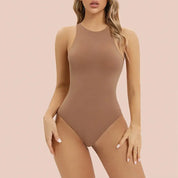 VYCircnK-Combinaison de fibrdrums pour femme, haut moulant précieux, col rond, vêtements de batterie, string, licou, combinaisons amincissantes, justaucorps shaper