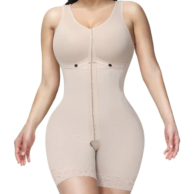 Fajas Colombianas-Combinaison de fûts protubérants BBL Stage 2 Post-propor, Ceinture post-partum, Haute compression, Full Body Shaper, Butt Lifter