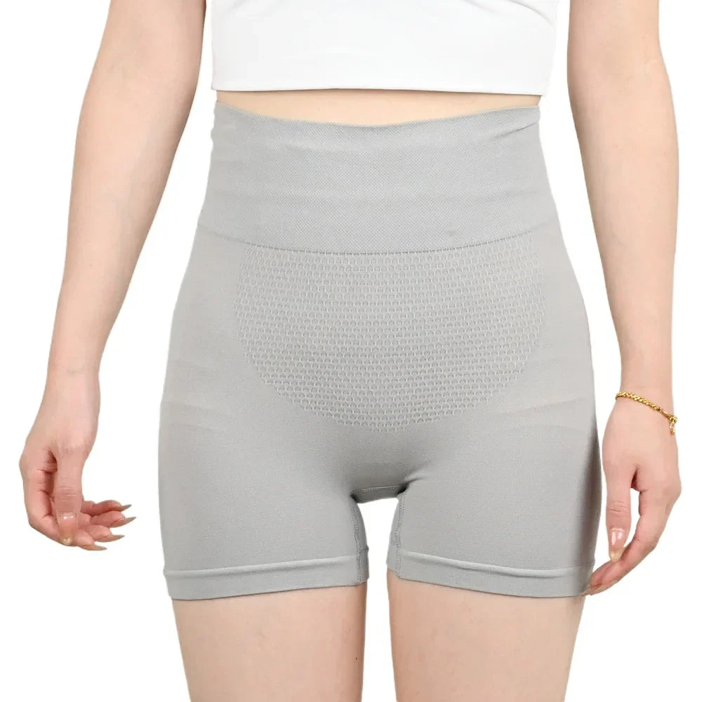 Bóxer de cintura alta para mujer, bragas de seguridad, ropa interior transpirable, calzoncillos para falda, pantalones cortos de verano, lencería íntima femenina