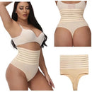 1 Uds. Bragas moldeadoras de cintura alta para mujer, Tanga moldeador de cuerpo, ropa interior adelgazante, bragas de Control levantadoras de glúteos, ropa moldeadora Sexy