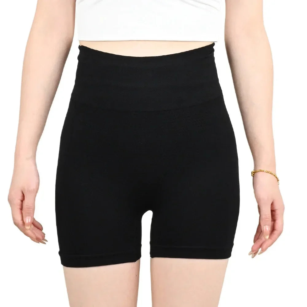 Bóxer de cintura alta para mujer, bragas de seguridad, ropa interior transpirable, calzoncillos para falda, pantalones cortos de verano, lencería íntima femenina
