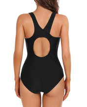 Anfilia une pièce femmes maillots de sport dos nu Triangle conservateur imprimé maillot de bain Patchwork vêtements de plage maillot de bain