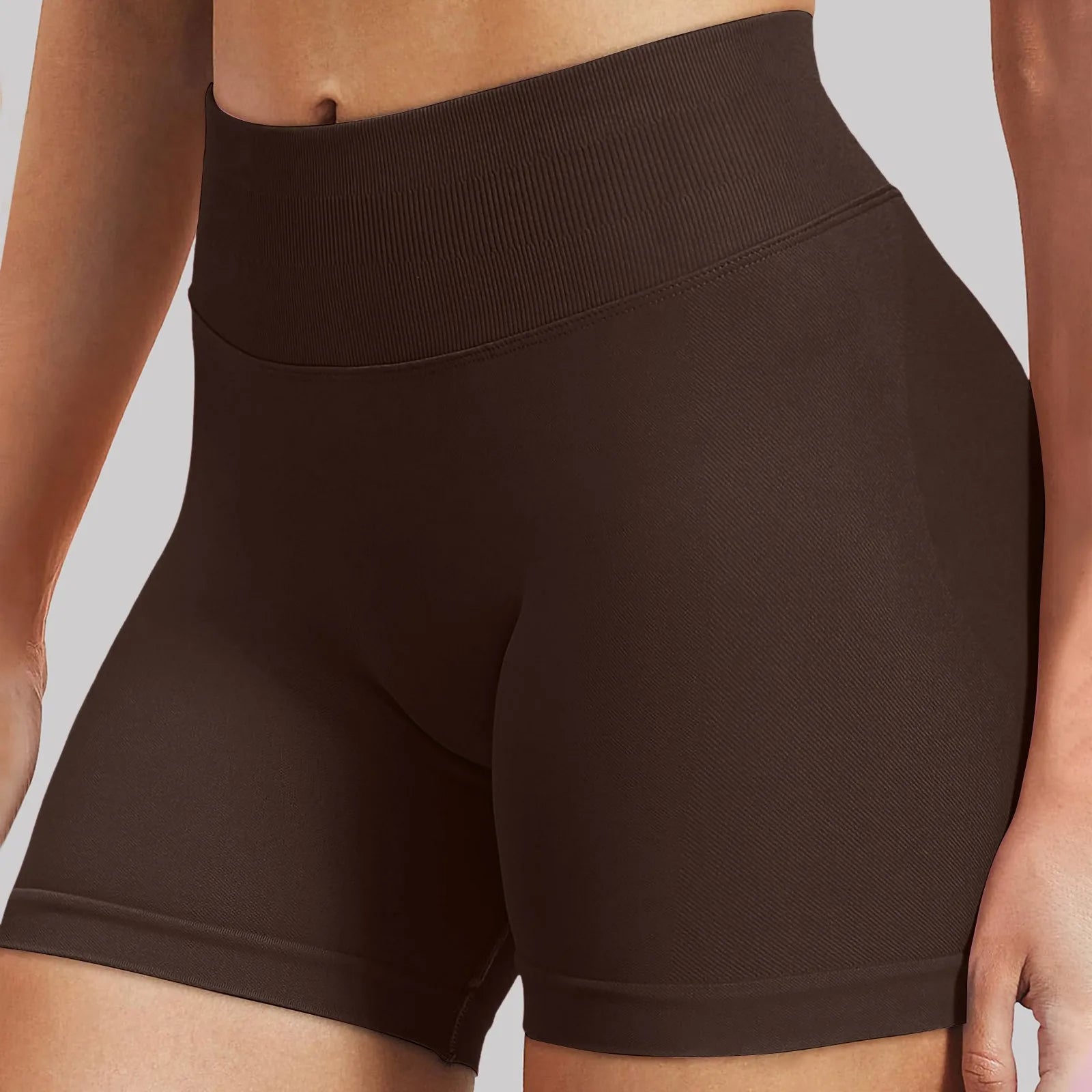 Shorts de Yoga de Cintura Alta para Mujer - Moda y Comodidad