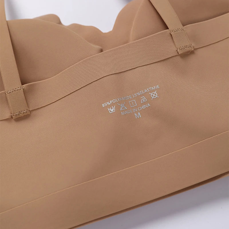 Sujetador Sin Costuras de Soporte Suave y Cómodo