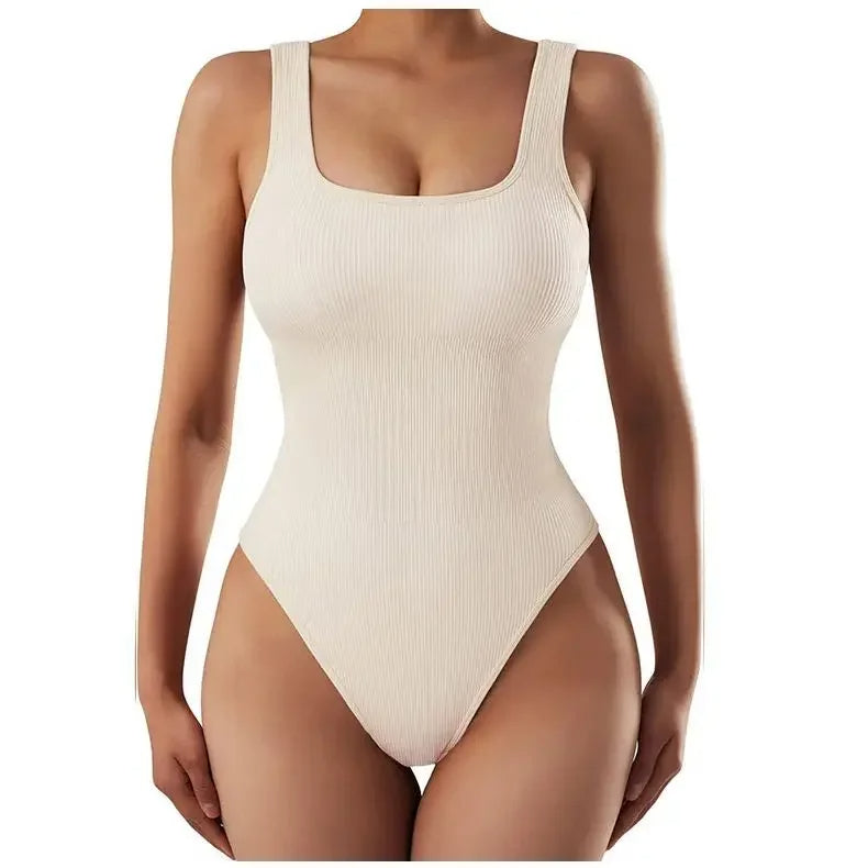 Moldeador Corporal Acanalado con Control de Abdomen