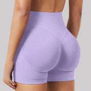 Shorts de Yoga de Cintura Alta para Mujer - Moda y Comodidad