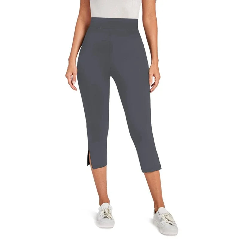 Leggings Deportivos 7/8 de Cintura Media para Mujer
